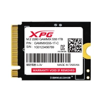 Unidad de estado sólido xpg gammix s55 1tb pcie gen4 x4 m.2 2230 - sgammixs55-1t-c
