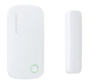 Sensor de puerta/ventana orvibo sm10zw-1vo - color blanco, acrilonitrilo butadieno estireno (abs), policarbonato, inalámbrico, 2400, cr2032