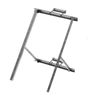 Montaje para poste o torre galvanizado electr epcom ss-pbl-v5 - solar panel mount bracket, gris, epcom