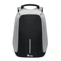 Mochila antirrobo gris stylos. stabap1s