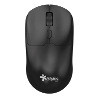Mouse inalámbrico recargable stylos stpmoi7b 1 - 600 dpi 3 niveles 4 botones conexión usb nano 2.4ghz negro Mouse inalámbrico recargable stylos stpmoi7b 1 - 600 dpi 3 niveles 4 botones conexión usb nano 2.4ghz negro