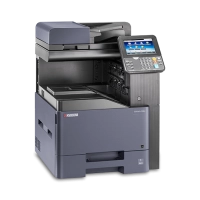 Multifuncional láser kyocera taskalfa 308ci 1102v42us0 - 3 en 1 color a4, carta/oficio, 32/32ppm, 1, 200 x 1, 200dpi, dúplex estándar, fax opcional, radf 75 h