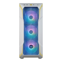 Gabinete cooler master  td500v2-wgnn-scl mesh v2 chun-li con ventana - 4 ventiladores argb instalados 120 mm, blanco