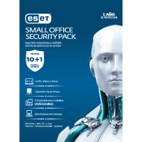 Antivirus eset small office security pack - base, 10 licencias, 1 año(s), español, caja Antivirus eset small office security pack - base, 10 licencias, 1 año(s), español, caja