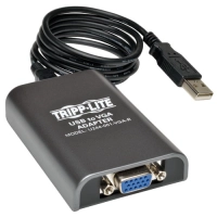 Adaptador usb tripp-lite u244-001-vga-r - usb 2.0, negro