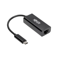 Adaptador de red tripp lite usb-c a gigabit con compatibilidad con thunderbolt 3