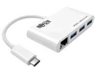 Hub portátil de 3 puertos usb 3.1 tripp-lite u460-003-3ag - color blanco