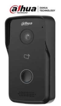 Dahua vto2111d-p-s2 - frente de calle ip/ alámbrico / soporta apertura de puerta por app - tarjeta y desde monitor/ uso exterior ip65/ poe/