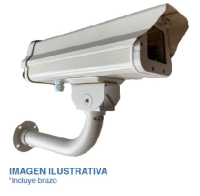 Gabinete para camaras analogicas de cctv - marca wam (wam-gc01)