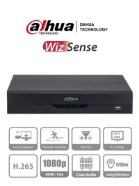 Dahua xvr5108hs-i3 - dvr de 8 canales 5 megapixeles lite/ wizsense/ h.265+/ 8 canales hdcvi+4 ip/ hasta 12 canales ip/ 1 ch de reconocimiento facial/