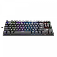 Teclado gamer yeyian yat1804 spark serie 2000 mecanic switch azul rgb