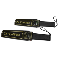 Detector de metal portátil zk teco zk-d100s - negro Detector de metal portátil zk teco zk-d100s - negro