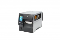 Zebra tt printer zt411; 4 pulgadas - 600 dpi, us cord, serial, usb, 10/100 ethernet, bluetooth 4.1/mfi, usb host, ezpl