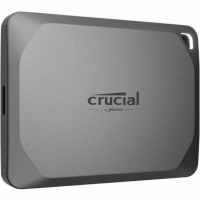 Unidad ssd portable crucial 2tb (ct2000x9prossd9)x9, usb 3.2, usb-c, gris