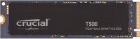 Unidad ssd m.2 crucial 500gb (ct500t500ssd8) t500, pcie 4.0, nvme, 2280