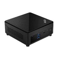 Mini pc msi cubi core i5-1235u hasta 4.40 ghz soporta 2 sodimm ddr4 2666  3200mhz max 64gbsoporta ssd m.2  2.5 hdddds hdmi dp  thunderbolt 4 2x usb 3.2 dual lan barebone