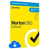 Esd norton 360 deluxe / total security/ 3 dispositivos/ 1 año/ descarga digital