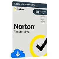 Esd norton wifi vpn privacidad segura 10 dispositivos 2 años / entrega electronica