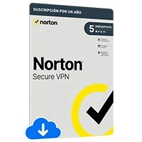 Esd norton wifi vpn privacidad segura 5 dispositivos 1 año/entrega electronica