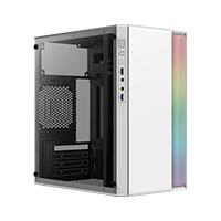Gabinete acteck fusion ii gi440 / mini torre / micro atx, mini itx / fuente de poder 500w / panel acrilico / metal / blanco / ac-935760