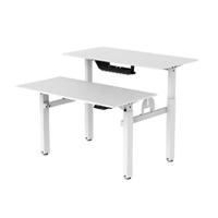 Escritorio acteck ergo desk v2 ed727 / ergonomico / doble altura / control inteligente / altura ajustable / max 80 kg estatico / acero - abs - aglomerado / blanco / ac-937276 Escritorio acteck ergo desk v2 ed727 / ergonomico / doble altura / control inteligente / altura ajustable / max 80 kg estatico / acero - abs - aglomerado / blanco / ac-937276