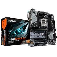 Mb bigabyte b650 eagle ax s-am5 / 4x ddr5 7600 (oc) / dp / hdmi / wifi / bt / pcie 4.0/ atx / gama media