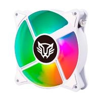 Ventilador de aire balam rush eolox blaze ex70w / flujo de aire 30.71 cfm / 120 x 25 mm / silencioso 221 db / velocidad 1200 rpm / pines 3 macho y hembra / aura rgb / blanco / br-938037