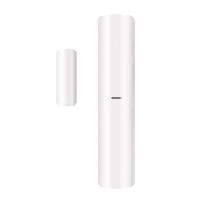 Contacto magnetico inalambrico hikvision ds-pdmc-eg2-wb + 2 zonas para agregar sensores cableados / 3 en 1 / soporta 2 zonas cableadas