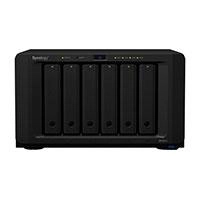 Nas synology ds1621+ /6 bahias ampliables hasta 16/nucleo cuadruple 2.2ghz/4gb ddr4 ampliables a 32gb/lan gigabit x4/usb 3.0 x3/hot swap/ soporta m.2 2280/ no incluye discos/ soporta 108tb