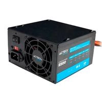 Fuente de poder acteck blazar ft500/ factor atx /500w / 24 pines 2 s-ata mas molex modelo r-500/ es-05001