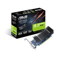 Tarjeta de video asus nvidia gt1030 /pcie x16 3.0 /2gb gddr5 /hdmi /dvi-d /bajo perfil /gama basica