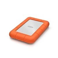 Disco duro externo lacie rugged mini 1tb 2.5 portatil usb 3.0 naranja-plata windows mac contragolpes agua y polvo