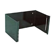 Bracket de pared north system 2 u.r. 19 pulgadas 330 mm de profundidad calibre 18 color negro