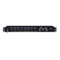 Pdu cyberpower ats pdu44001, montaje en rack 1u enchufe de entrada 2x nema 5-15p, tipo de salida 10-nema 5-15r, 120v, 3 años de garantia.