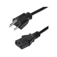 Paquete de 10 cables de corriente de 3m estandar de alimentacion para computadora - 18 awg - nema5-15p a c13 - 10a 125v - startech.com mod. pxt1011010pk