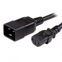 Cable de corriente de 1.8m de extension - c13 a c20 - 14awg - 15a 125v - de servicio pesado - cable de alimentacion - startech.com mod. pxtc13c20146