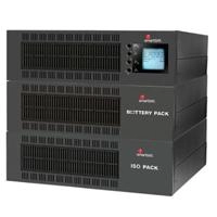 No break smartbitt 10kva/ 9000 watts, online, torre / rack 3u, 208/120 v configurable, slot snmp, lcd, software, transformador iso