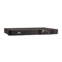 Nobreak tripp-lite smart1000rm1u, interctivo de onda sinusoidal de  120v, 1kva  800w, opcion de tarjeta de red, usb, db9, 6 contactos,5-15r, 1u de rack, vertical