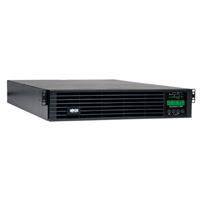 Nobreak tripp lite su3000rtxlcd2u series smartonline 3000va 2700 w 120 v ups de doble conversión - 7 tomas de corriente, funcionamiento ampliado, opción de tarjeta de red, lcd, usb, db9, 2u en rack/t