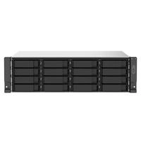 Nas qnap ts-1673au-rp-16g-us /fuente redundante/ 16 bahias sata hdd 3,5/rack 3u/nucleo cuadruple 2.2 ghz/16 gb ddr4 udimm hasta 64gb/2 pto 2,5 lan gbe /usb 3.0 x1/ usb 3.2 x2 /hotswap/ no incluye dis