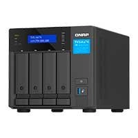 Nas qnap h474-pt-8g / 4 bahias / torre / intel pentium 2nucleos 3.7ghz / 8gb ram ddr4 / m.2 2280(2) / lan 2,5gbe(2) / wake on lan / pcie (2) / usb 3.2(3) / hdmi(1) / hot swap / no incluye discos