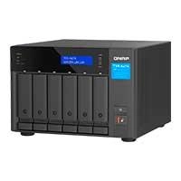 Nas qnap tvs-h674-i5-32g-us/ 6 bahias /seis nucleos 2.5ghz/32gb ddr4 hasta 64gb/2 pto 2,5 gbe/usb 3.2 x2/ hotswap/ no incluye discos/ hdmi 1.4b/ intel core i5-12400