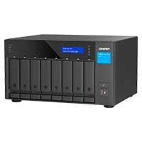 Nas qnap tvs-h874-i5-32g/ 8 bahias seis nucleos 2.5ghz/32gb ddr4 hasta 64gb/2 pto 2,5 gbe/usb 3.2 x2/ hotswap/ no incluye discos/ hdmi 1.4b/ intel core i5-12400/ torre
