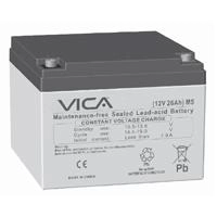 Bateria de reemplazo vica 12v 26ah, generica para el 80 de los no break de otras marcas