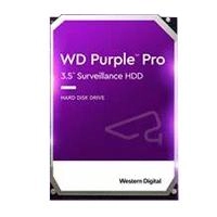 Disco duro interno wd purple pro 12tb 3.5 escritorio sata3 6gb/s 256mb 7200rpm 24x7 ia dvr nvr 1-16 bahias 1-64 camaras wd121purp