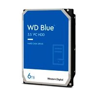 Disco duro interno wd blue 6tb 3.5 escritorio sata3 6gb s 256mb 5400rpm windows wd60ezax