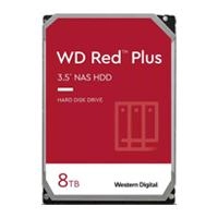 Disco duro interno wd red plus 8tb 3.5 escritorio sata3 6gb/s 256mb 5640rpm 24x7 hotplug nas 1-8 bahias wd80efpx