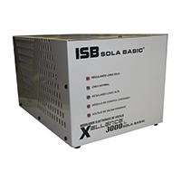 Regulador electronico de voltaje sola basic isb xellence3000 2 fases 220 vca.