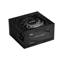 Fuente de poder xpg cybercoreii - modular, 1000w, atx 3.0   atx 3.1, platinum 80 plus, negro. cybercoreii1000p-bkcus