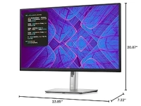 Monitor lcd dell p2725qe | 27 pulgadas 4k | 3840 x 2160 | 100hz | hdmi, dp, usb-c, usb-a, rj45| 3 años de garantia | 210-brjb |